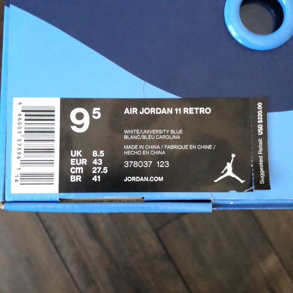 Nike Air Jordan 11 Retro Mens 9.5 - Picture 12 of 13